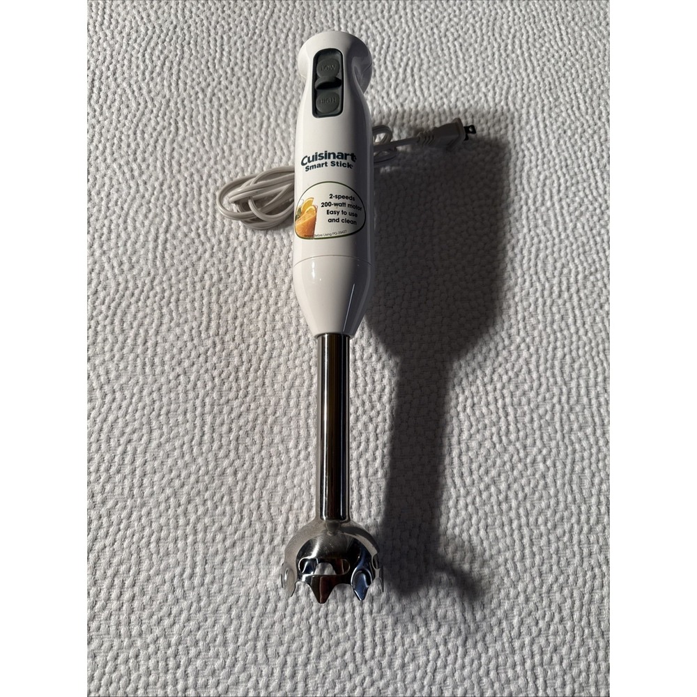 Cuisinart Smart Stick CSB-75 Immersion Blender White 2-Speed 200W